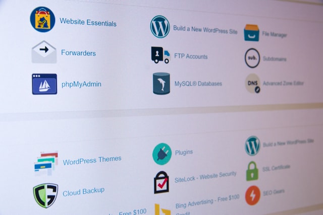 WordPress plugins listed on the screen.